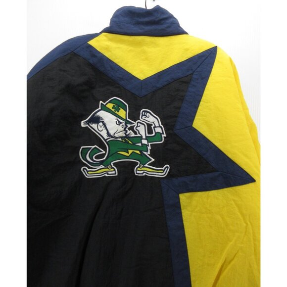 VINTAGE Notre Dame Fighting Irish Jacket XL Apex One Puffer Coat 90s * - Picture 12 of 16